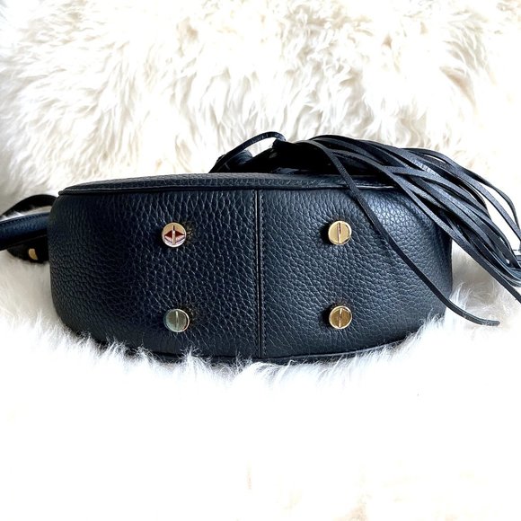 New Altuzarra Ghianda Knot Saddle Bag in Black Leather - Picture 9 of 14